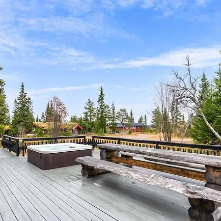 Premium Ski-In/Out Cabin In Trysil Jacuzzi & Sauna בקתה *
